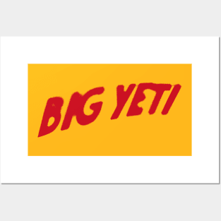 Big Yeti Posters and Art